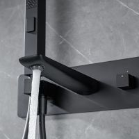 Смеситель для ванны Allen Brau Infinity 5.21007-31 Черный матовый — фото 10, Смесители