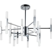 Люстра Artelamp Ramona A7410PL-24CC Белая Хром — фото 1, Люстры