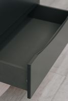 Тумба с раковиной Bond Wave 80 T01807-S05B подвесная Графит матовый — фото 7, Тумбы с раковиной