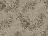 Обои Prima Italiana Legenda 80105 Винил на флизелине (1,06*10) Коричневый/Серебряный, Цветы — фото 2, Обои для стен