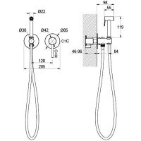 Товар: Гигиенический душ со смесителем Aquatek Европа AQ1319CR Хром - фото 4 Гигиенический душ со смесителем Aquatek Европа AQ1319CR Хром — фото 4, Гигиенические души