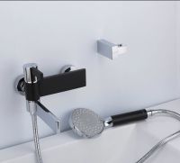 Товар: Смеситель для ванны Gappo G81 G3281 Черный матовый Хром - фото 6 Смеситель для ванны Gappo G81 G3281 Черный матовый Хром — фото 6, Смесители