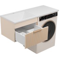 Товар: Тумба под раковину Brevita Enfida 120 ENF-09060-031Я подвесная Бежевая матовая - фото 6 Тумба под раковину Brevita Enfida 120 ENF-09060-031Я подвесная Бежевая матовая — фото 6, Мебель для ванной