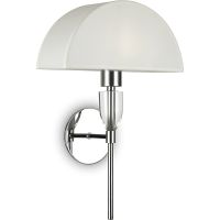 Настенный светильник Maytoni Table Floor Prima Z034WL-01CH Белый Хром Прозрачный — фото 1, Бра