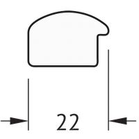 Зеркало Evoform Definite 58х58 BY 0602 в багетной раме - Вишня 22 мм — фото 5, Мебель для ванной