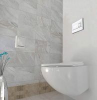 Унитаз Pestan Fluenta Rimless 40006661 подвесной с сидением Микролифт — фото 2, Унитазы