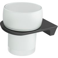 Стакан для зубных щеток WasserKRAFT Wiese K-8928 Оружейная сталь — фото 1, Мыльницы