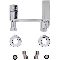 Душевая система Orange Push Хром арт-M01-914cr — фото 4, Душевые стойки