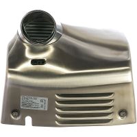 Сушилка для рук Nofer Windflow 01151.S Нержавеющая сталь матовая — фото 2, Сушилки для рук