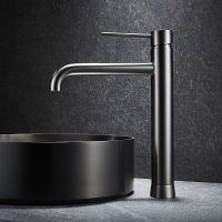 Смеситель для раковины Black&White Universe U7600GM 7600U Gun Metal — фото 3, Смесители