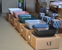 Товар: Раковина-чаша AeT Elite Square 42 L602T0R0V0116 Серая матовая - фото 3 Раковина-чаша AeT Elite Square 42 L602T0R0V0116 Серая матовая — фото 3, Раковины