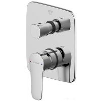 Смеситель для душа Bravat Source PB8173218CP-2-ENG Хром — фото 1, Смеситель для душа