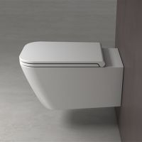 Товар: Унитаз Globo Stone STS06.BI подвесной без сиденья - фото 2 Унитаз Globo Stone STS06.BI подвесной без сиденья — фото 2, Унитазы