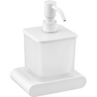 Дозатор для жидкого мыла Remer Lounge LN13BO Белый матовый — фото 1, Дозаторы