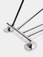 Полотенцедержатель Ростовская Мануфактура Сантехники A1026 поворотный Хром — фото 5, Полотенцедержатели