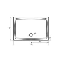Душевой поддон из искусственного камня Ravak Gigant Pro Flat 120x80 XA03G411010 Белый — фото 5, Душевые поддоны из искусственного камня