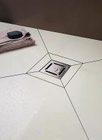 Товар: Душевой трап Berges Zentrum Norma 150x150 090463 с решеткой Хром матовый - фото 2 Душевой трап Berges Zentrum Norma 150x150 090463 с решеткой Хром матовый — фото 2, Трапы для душа