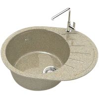 Товар: Кухонная мойка Bergg Z10 B010Q005 Песочная - фото 2 Кухонная мойка Bergg Z10 B010Q005 Песочная — фото 2, Кухонные мойки