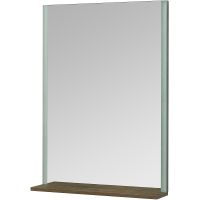 Зеркало Aquaton Терра 61 1A247302TEDY0 с подсветкой Дуб кантри — фото 1, Зеркала в ванную комнату