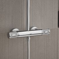 Душевая система Grohe Euphoria 260 с термостатом Хром арт-27296003 — фото 7, Душевые стойки