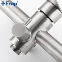 Товар: Смеситель для ванны Frap H48 F2248 универсальный Сатин - фото 6 Смеситель для ванны Frap H48 F2248 универсальный Сатин — фото 6, Смесители