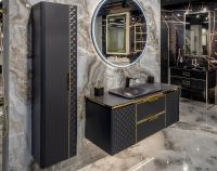 Зеркало Boheme Armadi Art Rombo 100 545-100-B с подсветкой с сенсорным выключателем — фото 3, Мебель для ванной