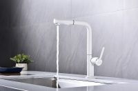 Смеситель для кухни Paulmark Neo Ne214419-431 Белый матовый — фото 6, Смесители для кухни