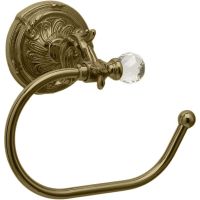 Держатель туалетной бумаги Art&Max Barocco Crystal AM-1782-Br-C Бронза — фото 1, Держатели туалетной бумаги