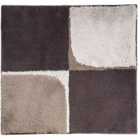 Коврик для ванной комнаты Ridder Quad 55х50 7106809 Бежевый — фото 1, Коврики для ванной комнаты