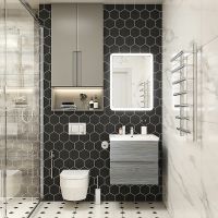 Товар: Тумба под раковину Art&Max AM-Techno-600-2C-SO-LW635 подвесная Сосна - фото 7 Тумба под раковину Art&Max AM-Techno-600-2C-SO-LW635 подвесная Сосна — фото 7, Мебель для ванной