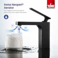 Товар: Смеситель для раковины Timo Torne 4360/03G с гигиеническим душем Черный - фото 2 Смеситель для раковины Timo Torne 4360/03G с гигиеническим душем Черный — фото 2, Смесители