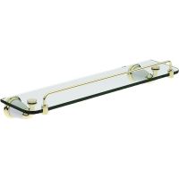 Стеклянная полка Art&Max Bianchi AM-E-2611-Do Золото — фото 1, Полки для ванной и душа