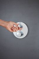 Смеситель для душа Grohe Grohtherm 24076000 с термостатом Хром — фото 3, Смеситель для душа