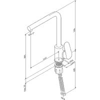 Товар: Смеситель для кухни AM.PM Like F8005011 Сатин - фото 16 Смеситель для кухни AM.PM Like F8005011 Сатин — фото 16, Смесители