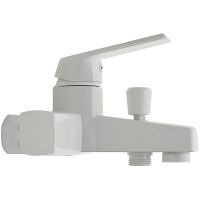 Товар: Смеситель для ванны Orange OneLife P02-100w Белый - фото 5 Смеситель для ванны Orange OneLife P02-100w Белый — фото 5, Смесители