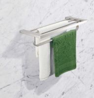 Полка для полотенец Milacio Ultra MCU.955.SS Нержавеющая сталь — фото 3, Полки для полотенец