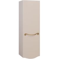 Шкаф пенал Bellezza Сесилия 40 R 4629705181454 подвесной Капучино — фото 1, Пеналы для ванной комнаты