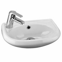 Товар: Раковина Santek Бриз 40 L 1WH110442 Белая - фото 2 Раковина Santek Бриз 40 L 1WH110442 Белая — фото 2, Раковины