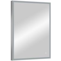 Зеркало Континент Solid 600х800 ЗЛП620 с подсветкой Серебро с сенсорным выключателем — фото 4, Зеркала в ванную комнату