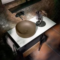 Раковина-чаша Kerasan Nolita 40 534488 Bruno matt — фото 2, Раковины