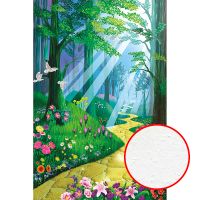 Фреска детская Ortograf Сказочная страна 5494 Фактура бархат FX Флизелин (1,8*2,7) Разноцветный, Природа — фото 1, Фрески