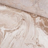 Обои Wiganford by Solo Crystal stone AK20106 Винил на флизелине (1,06*10,05) Бежевый/Коричневый, Мрамор — фото 2, Обои для стен