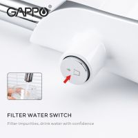 Смеситель для кухни Gappo G03-8 G4303-8 Белый Хром — фото 8, Смесители для кухни