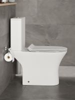 Унитаз компакт Orange C01-000W с бачком и сиденьем Микролифт — фото 4, Напольные унитазы