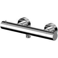 Смеситель для душа Whitecross Y chrome Y1246CR с термостатом Хром — фото 1, Смесители