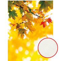 Фреска Ortograf Цветы 5559 Фактура флок FLK Флизелин (2*2,7) Желтый, Листья — фото 1, Фрески