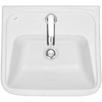 Товар: Раковина Santek Лонги 45 1WH501753 Белая - фото 3 Раковина Santek Лонги 45 1WH501753 Белая — фото 3, Раковины напольные