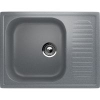 Кухонная мойка Ulgran Classic U-202-309 Темно-серая — фото 1, Кухонные мойки