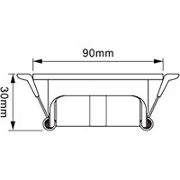 Товар: Встраиваемый светильник Crystal Lux CLT 004C1 CH Серебро - фото 4 Встраиваемый светильник Crystal Lux CLT 004C1 CH Серебро — фото 4, Точечные светильники