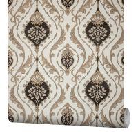 Обои Fipar Grand Classic R 28012 Винил на флизелине (1,06*10,05) Бежевый/Коричневый, Орнамент — фото 4, Обои для стен